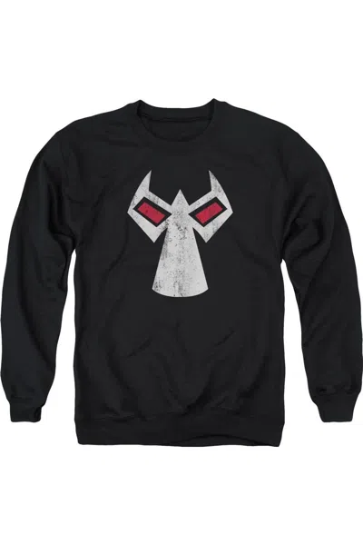 Gildan Batman Bane Mask Adult Crewneck Sweatshirt In Black