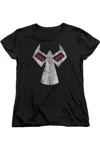 Shop Gildan Batman Bane Mask Short Sleeve Womens Tee / T-shirt In Black