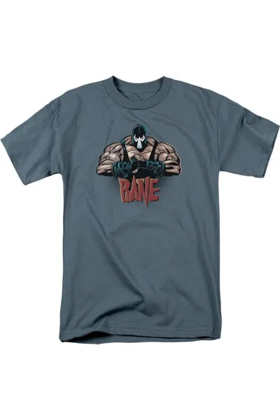 Gildan Batman Bane Pump You Up Short Sleeve Adult Tee / T-shirt In Grey