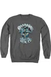 Gildan Batman Bane Will Break You Adult Crewneck Sweatshirt In Pink