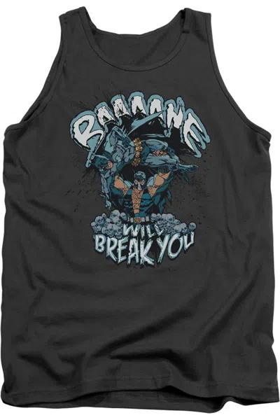 Gildan Batman Bane Will Break You Adult Tank Top In Pink