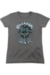 Gildan Batman Bane Will Break You Short Sleeve Womens Tee / T-shirt In Pink
