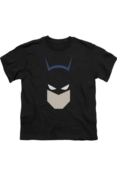 Gildan Kids' Batman Bat Head Short Sleeve Toddler Tee / T-shirt In Black