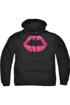 Gildan Batman Bat Kiss Adult Pull Over Hoodie / Hooded Sweatshirt In Black