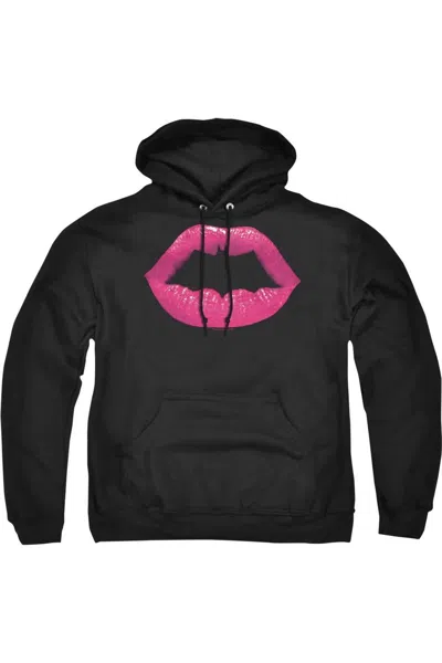 Gildan Batman Bat Kiss Adult Pull Over Hoodie / Hooded Sweatshirt In Black