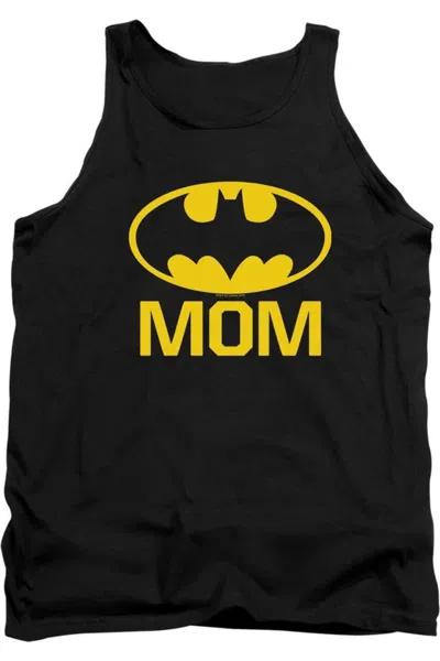 Gildan Batman Bat Mom Adult Tank Top In Black