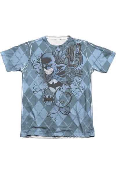 Gildan Batman Batgyle Adult 65/35 Poly/cotton Short Sleeve Tee / T-shirt In White