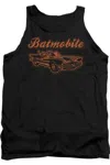 Gildan Batman Batmobile Adult Tank Top In Black