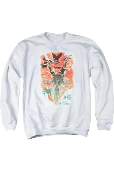 Gildan Batman Batwoman #1 Adult Crewneck Sweatshirt In White