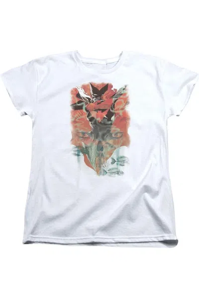 Gildan Batman Batwoman #1 Short Sleeve Womens Tee / T-shirt In White