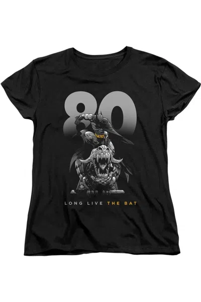 Gildan Batman Big 80 Short Sleeve Women´s Tee / T-shirt In Black