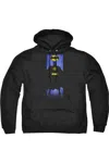 Gildan Batman Block Adult Pull Over Hoodie / Hooded Sweatshirt In Black