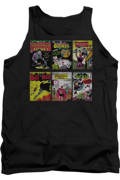 Gildan Batman Bm Covers Adult Tank Top In Black