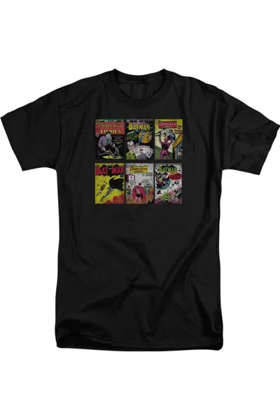Gildan Batman Bm Covers Short Sleeve Adult Tall Tee / T-shirt In Black