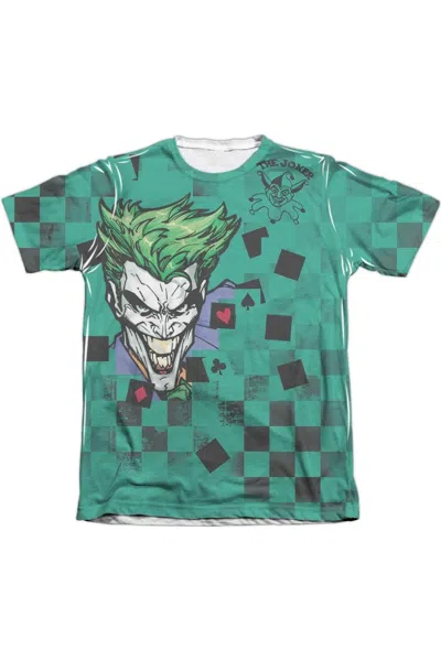Gildan Batman Boxed Clown Adult Poly/cotton Short Sleeve Tee / T-shirt In White
