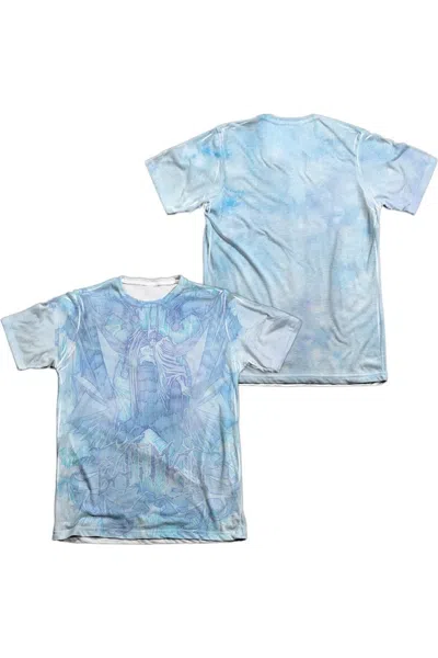 Gildan Batman Brooding Adult Poly/cotton Short Sleeve Tee / T-shirt In White