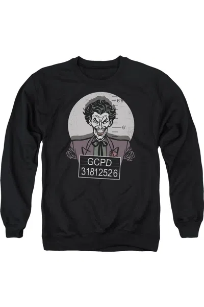 Gildan Batman Busted! Adult Crewneck Sweatshirt In Black