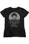 Gildan Batman Busted! Short Sleeve Womens Tee / T-shirt In Black