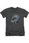 Gildan Batman Call Of Duty Short Sleeve Adult V Neck Tee / T-shirt In Pink