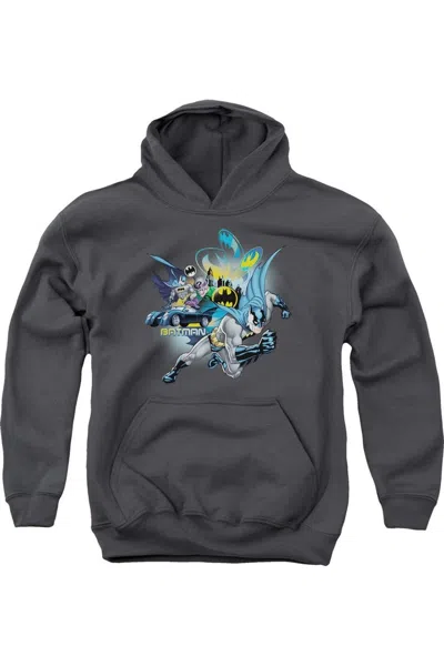 Gildan Kids' Batman Call Of Duty Youth Pull Over Hoodie / Hooded Sweatshirt In Gray
