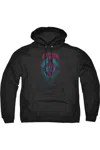 Gildan Batman Carpe Nocturn Adult Pull Over Hoodie / Hooded Sweatshirt In Black