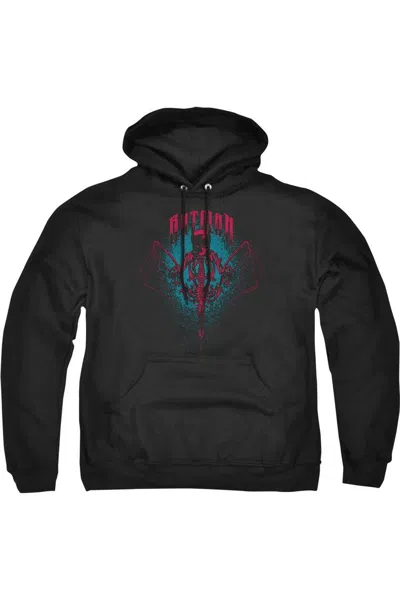 Gildan Batman Carpe Nocturn Adult Pull Over Hoodie / Hooded Sweatshirt In Black
