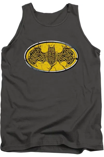 Gildan Batman Celtic Shield Adult Tank Top In Pink