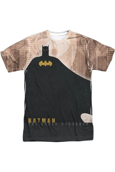 Gildan Batman City Crusader Short Sleeve Adult Poly Crew Tee / T-shirt In Multi