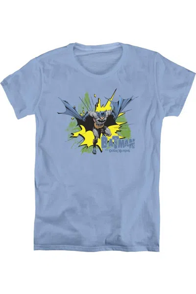 Gildan Batman City Splash Short Sleeve Womens Tee / T-shirt In Multi