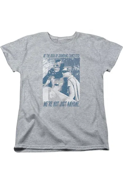 Gildan Batman Classic Tv Boogie Nights Short Sleeve Womens Tee / T-shirt In Multi