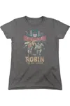 Gildan Batman Classic Tv Classic Duo Short Sleeve Women´s Tee / T-shirt In Black