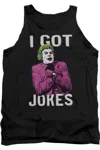 Gildan Batman Classic Tv Got Jokes Adult Tank Top In Black