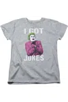 Gildan Batman Classic Tv Got Jokes Short Sleeve Womens Tee / T-shirt In Multi