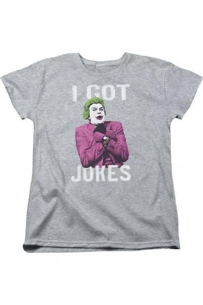 Gildan Batman Classic Tv Got Jokes Short Sleeve Womens Tee / T-shirt In Multi