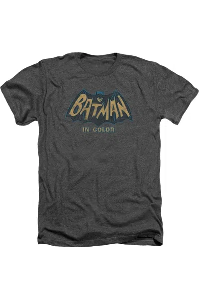 Gildan Batman Classic Tv In Color Adult Heather Tee / T-shirt In Multi