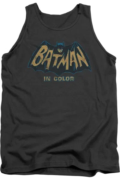 Gildan Batman Classic Tv In Color Adult Tank Top In Pink