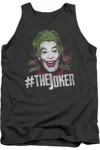 Gildan Batman Classic Tv #joker Adult Tank Top In Pink