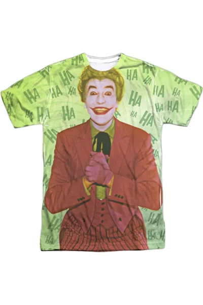 Gildan Batman Classic Tv Jokes On You Short Sleeve Adult Poly Crew Tee / T-shirt In White