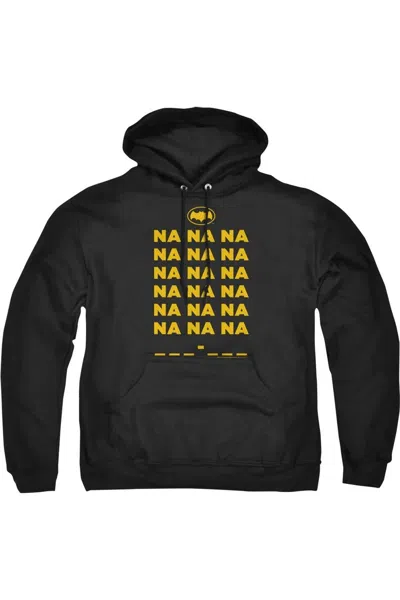 Gildan Batman Classic Tv Na Na Na Adult Pull Over Hoodie / Hooded Sweatshirt In Black
