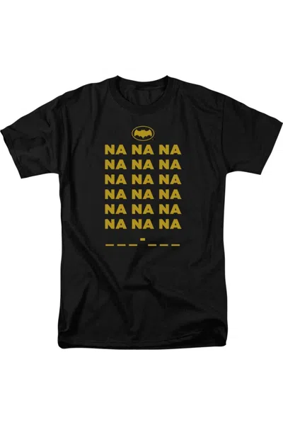 Gildan Batman Classic Tv Na Na Na Short Sleeve Adult Tee / T-shirt In Black