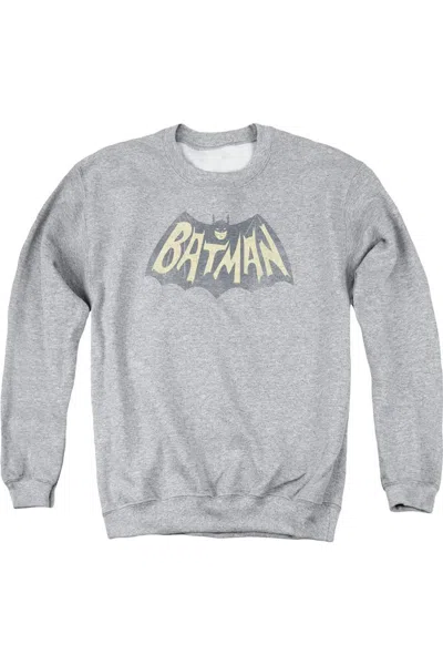Gildan Batman Classic Tv Show Logo Adult Crewneck Sweatshirt In Multi