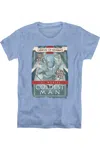 Gildan Batman Coldest Man Short Sleeve Womens Tee / T-shirt In Multi