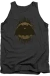 Gildan Batman Crest Adult Tank Top In Pink