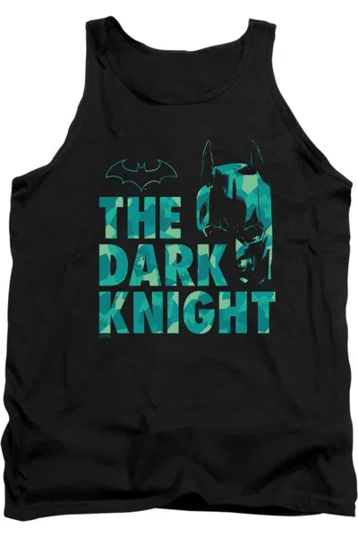 Gildan Batman Cutting Pattern Adult Tank Top In Black