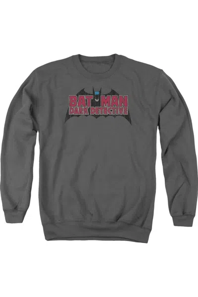 Gildan Batman Dark Detective Adult Crewneck Sweatshirt In Pink
