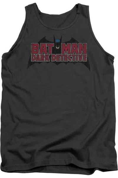 Gildan Batman Dark Detective Adult Tank Top In Pink