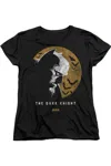 Gildan Batman Dark Knight Moon Short Sleeve Women´s Tee / T-shirt In Black