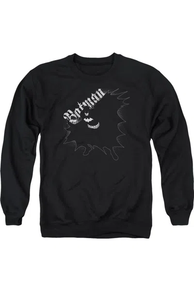 Gildan Batman Darkness Adult Crewneck Sweatshirt In Black