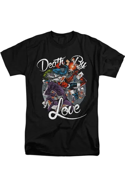 Gildan Batman Death By Love Short Sleeve Adult Tall Tee / T-shirt In Black