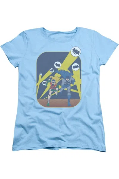 Gildan Batman Detective #164 Cover Short Sleeve Womens Tee / T-shirt In Blue